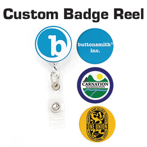 Custom Badge Reels & Tinker Reels – Buttonsmith Inc.