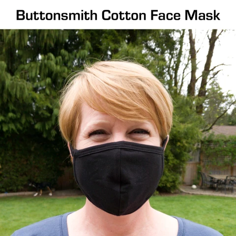Buttonsmith Face Masks featured on Popsugar