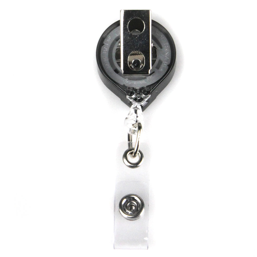 Buttonsmith Deluxe Retractable Badge Reel With Alligator Clip and