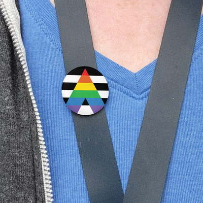 Ally Pride Flag Buttons