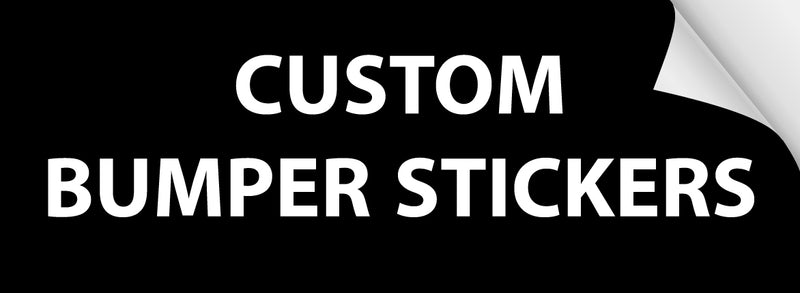 Custom Union-Printed Full Color Bumper Stickers, 11"x3" - Buttonsmith Inc.