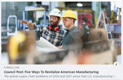 How to revitalize American manufacturing