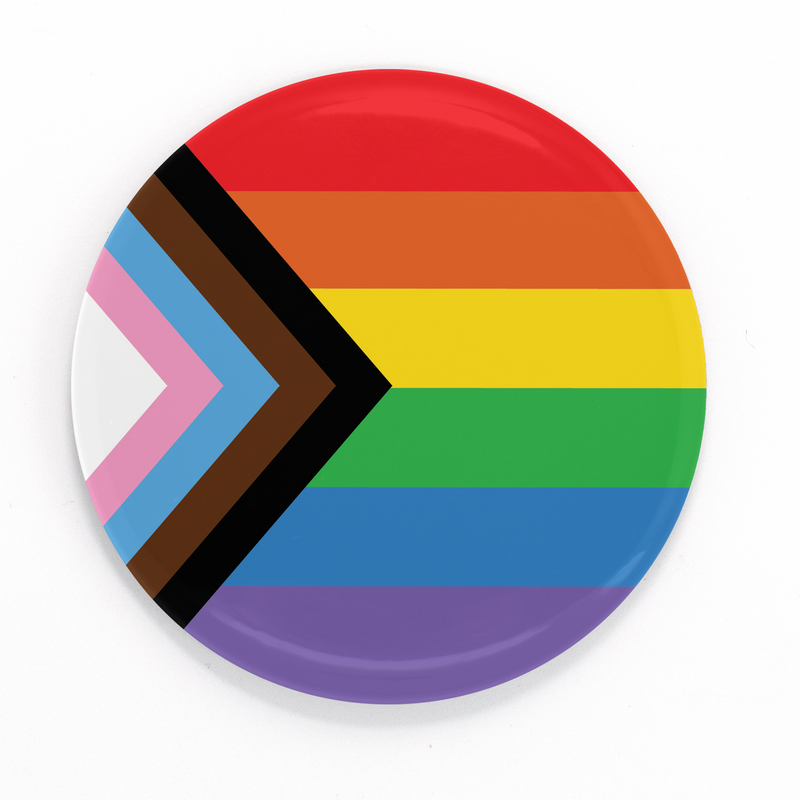Custom Pride Pronoun Button - Union Printed - Made in the USA