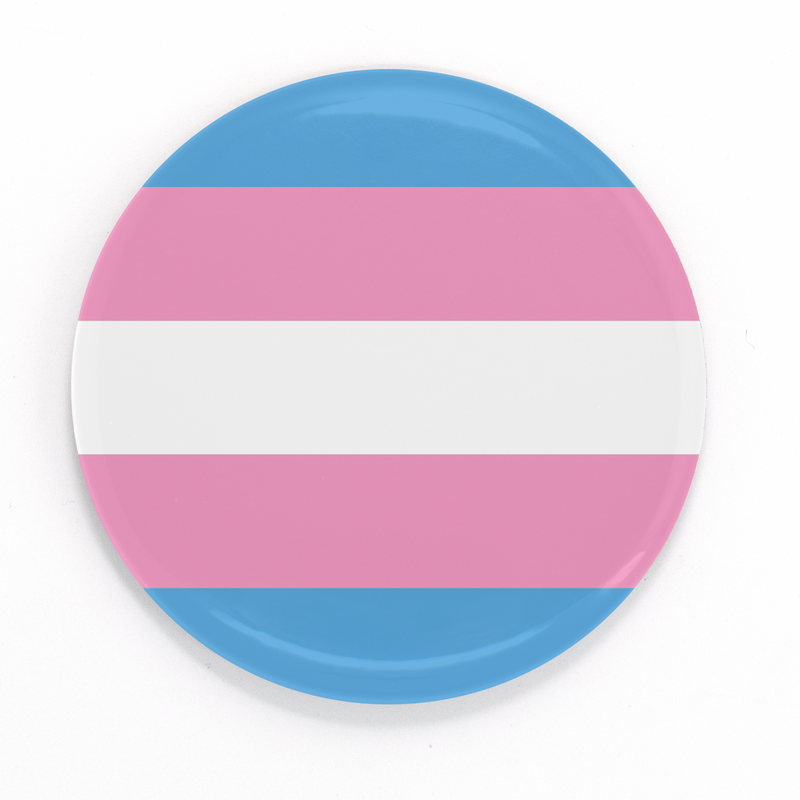 Custom Pride Pronoun Button - Union Printed - Made in the USA