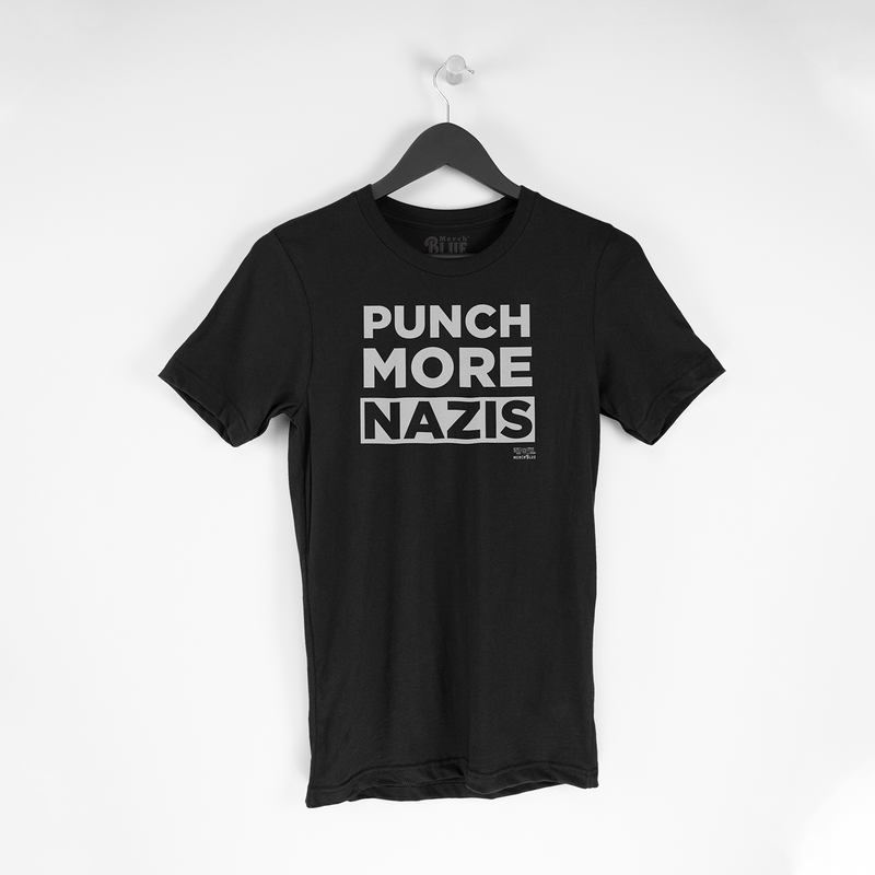 Punch More Nazis Tee