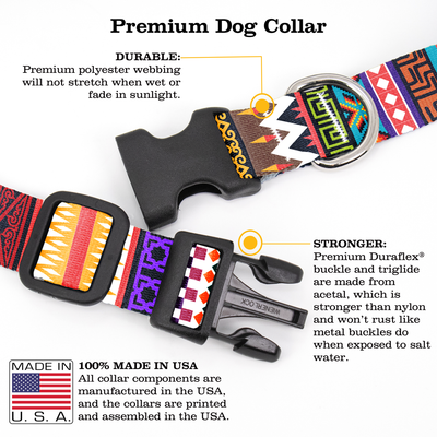 Multicultural Dog Collar - Made in USA