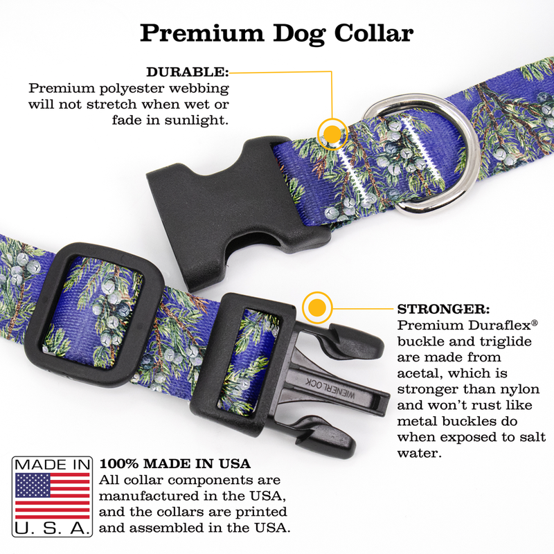 Juniper Dog Collar - Made in USA