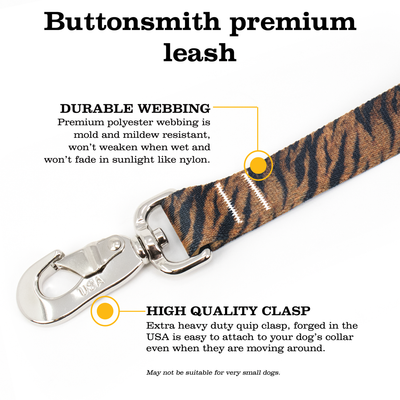 Tiger Fab Grab Leash - Made in USA