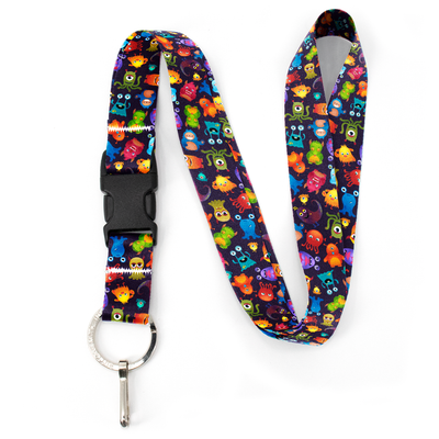 Monster Mash Premium Lanyard - with Buckle and Flat Ring - Made in the USA