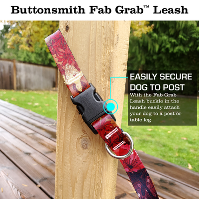 Mucha Ruby Fab Grab Leash - Made in USA