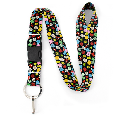 Microbiome Premium Lanyard - with Buckle and Flat Ring - Made in the USA