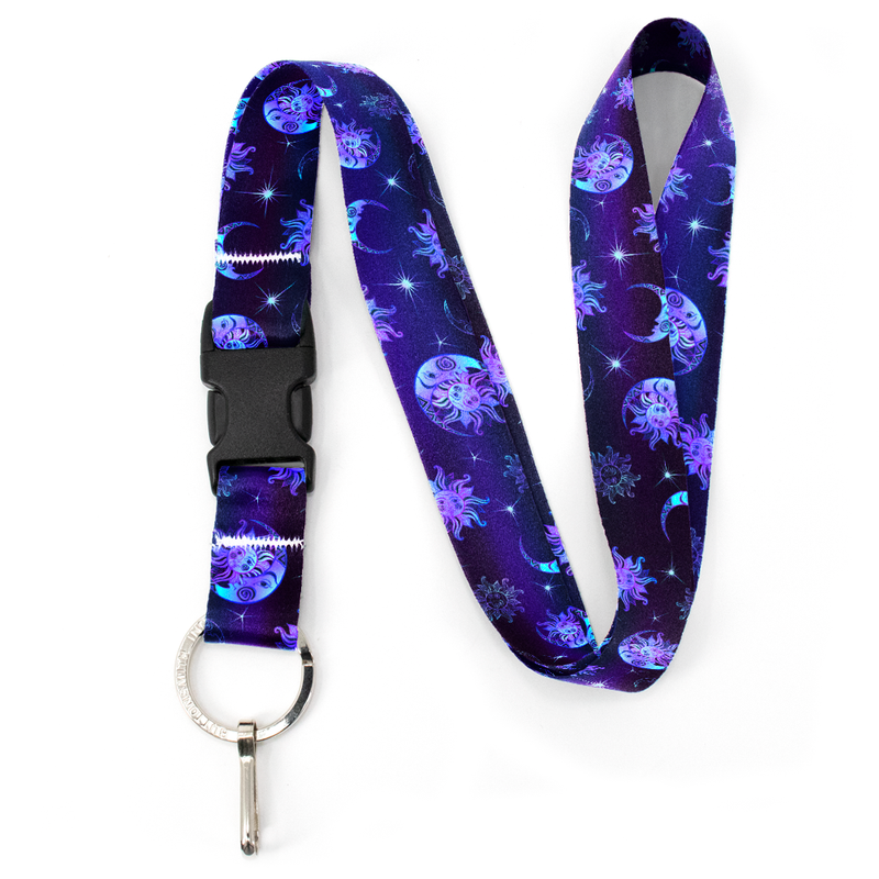 Charm Riot Premium Lanyard - with Buckle and Flat Ring - Made in the USA