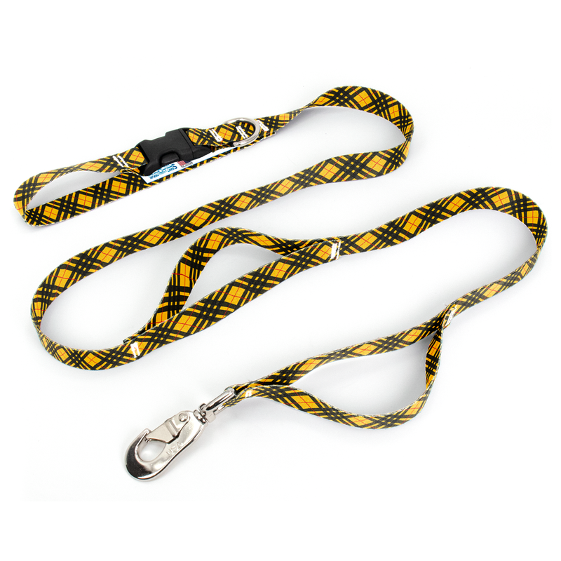 MacLeod of Lewis Plaid Fab Grab Leash - Made in USA