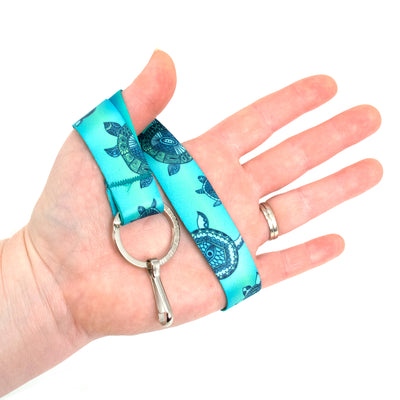 Buttonsmith Turtles Wristlet Lanyard Made in USA - Buttonsmith Inc.