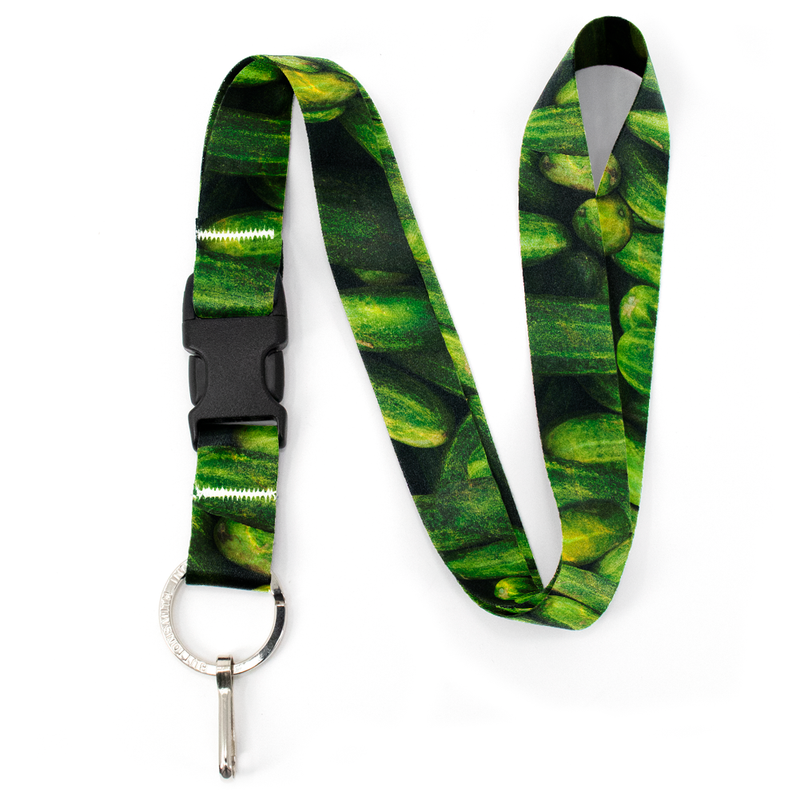 Pickles Premium Lanyard - with Buckle and Flat Ring - Made in the USA
