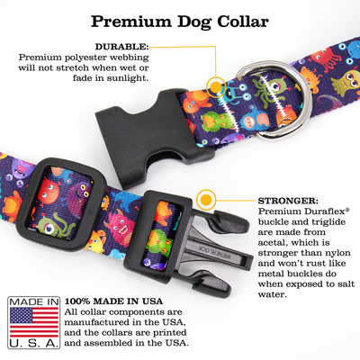 Monster Mash Dog Collar - Made in USA