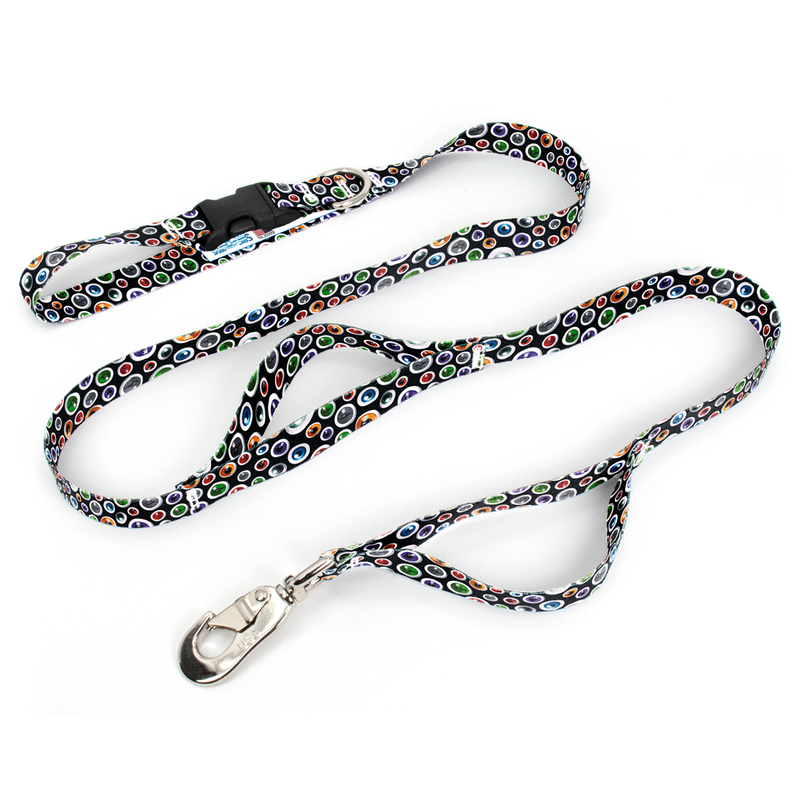 The Eyes Have It Fab Grab Leash - Made in USA