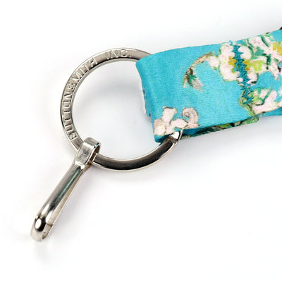 Buttonsmith Almond Blossom Wristlet Lanyard Made in USA - Buttonsmith Inc.