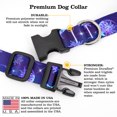 Celestial Dog Collar - Made in USA