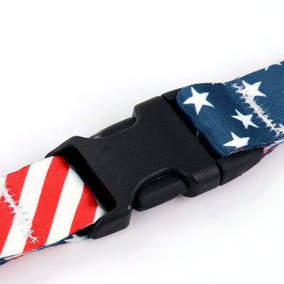 Buttonsmith Stars & Stripes Lanyard - Made in USA - Buttonsmith Inc.