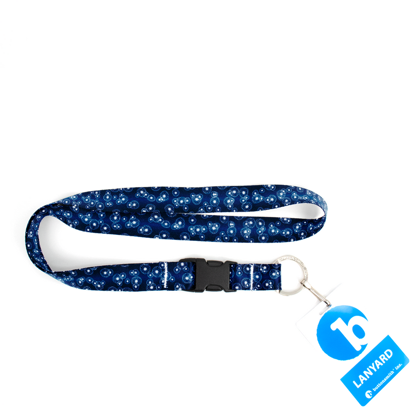 Rotelle Premium Lanyard - with Buckle and Flat Ring - Made in the USA