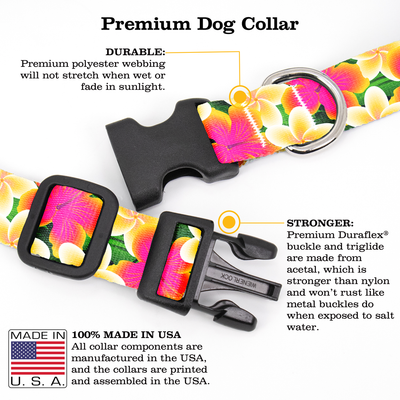 Aloha Lei Dog Collar - Made in USA