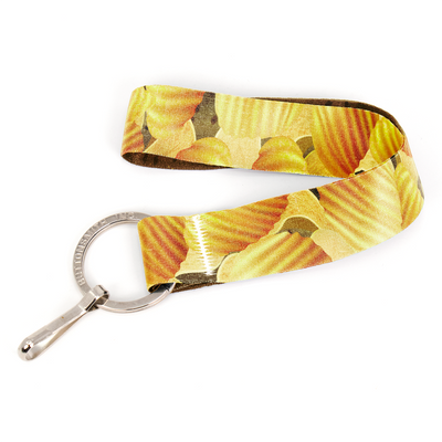 Tater Wristlet Lanyard - Short Length with Flat Key Ring and Clip - Made in the USA