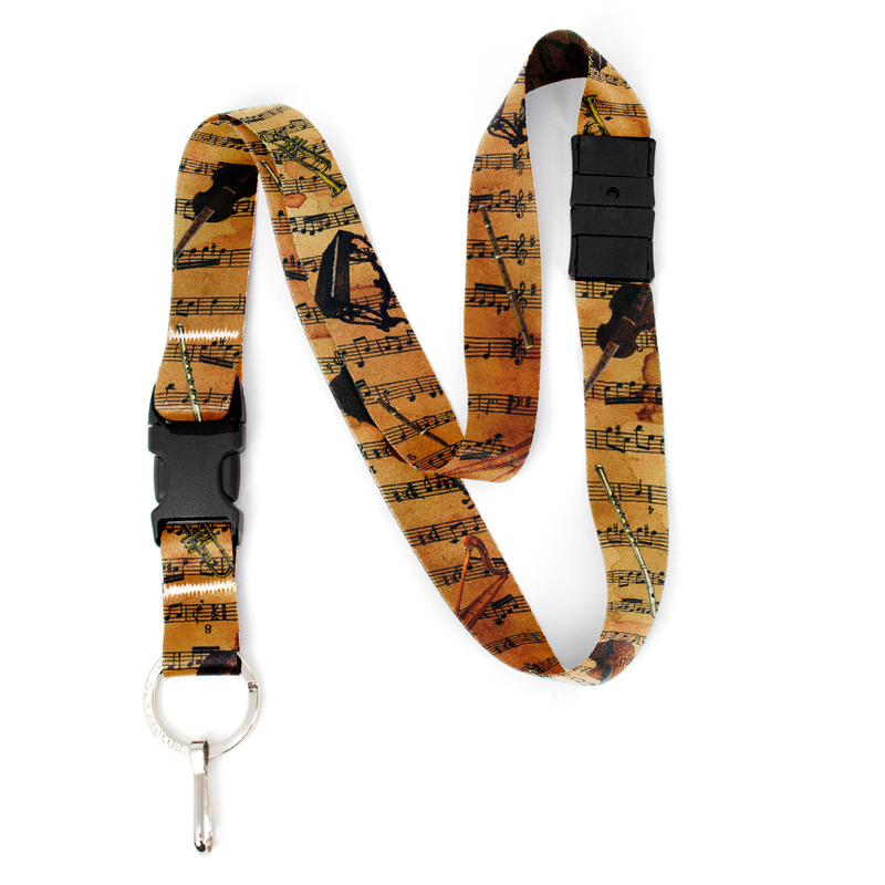 Literary and Music Premium Lanyards - Made in the USA
