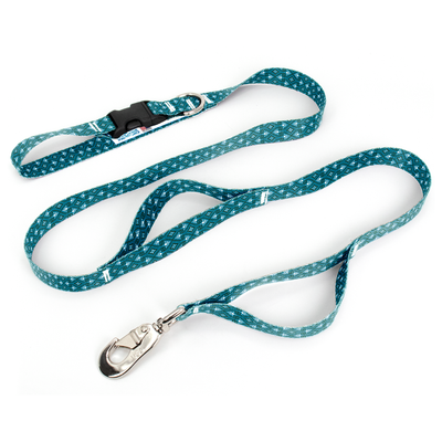 Egyptian Lotus Structured Fab Grab Leash - Made in USA