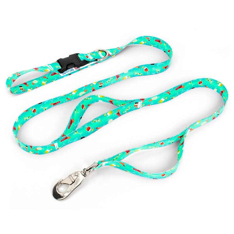 Cocktails Fab Grab Leash - Made in USA