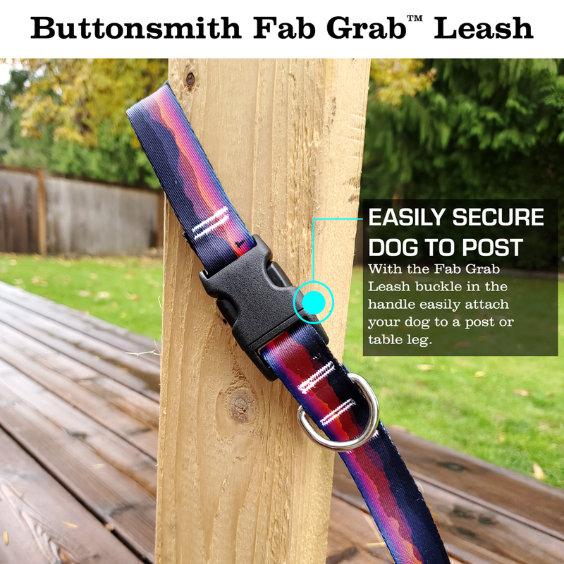Mountain Sunset Fab Grab Leash - Made in USA