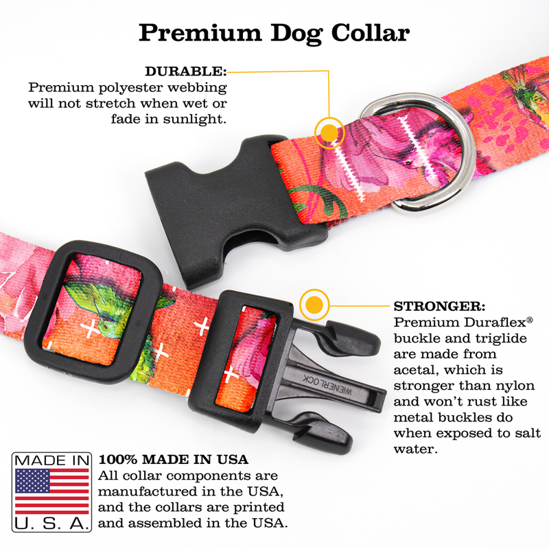 Charm Riot Dog Collar - Made in USA