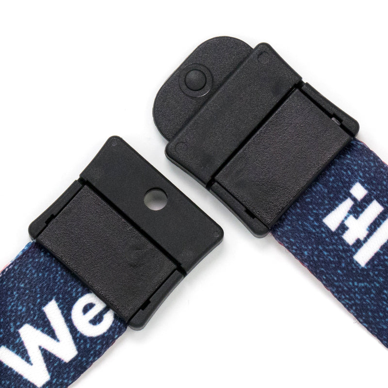 Buttonsmith We Can Do It Breakaway Lanyard - Made in USA - Buttonsmith Inc.