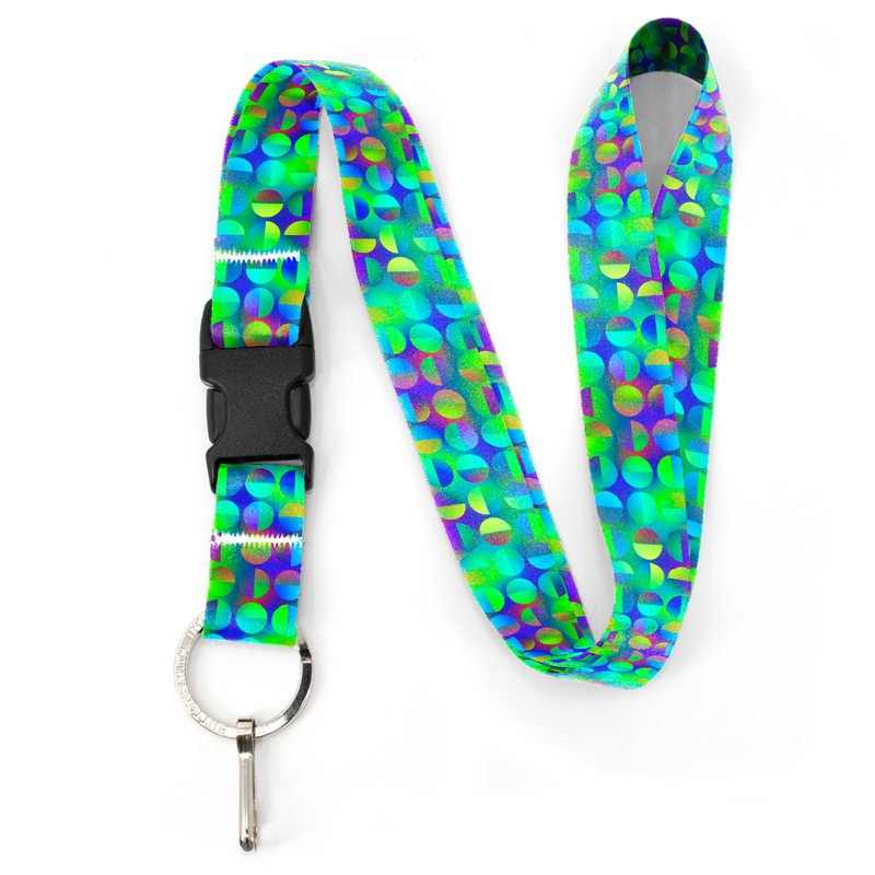 Intensity Circular Premium Lanyard - with Buckle and Flat Ring - Made in the USA