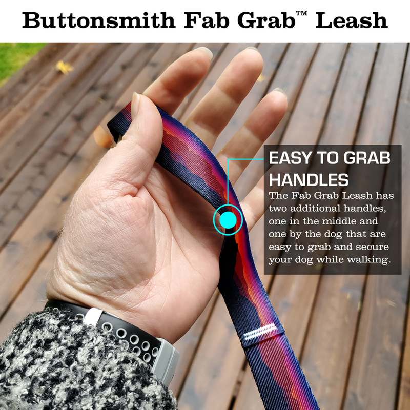 Mountain Sunset Fab Grab Leash - Made in USA