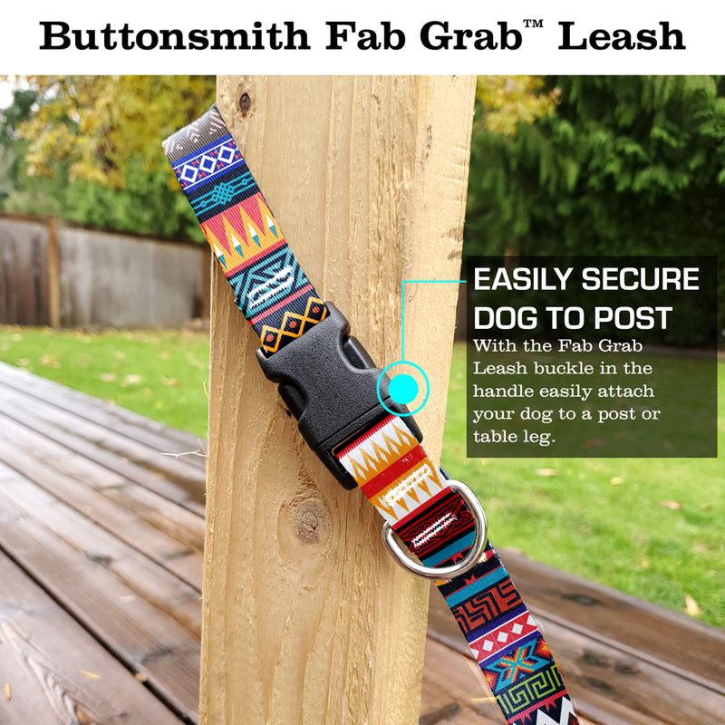 Multicultural Fab Grab Leash - Made in USA