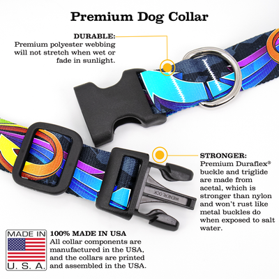 Urban Arrows Dog Collar - Made in USA