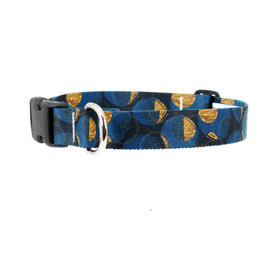 Moon Phases Dog Collar - Made in USA