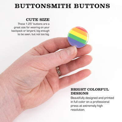 Rainbow Flag Buttons