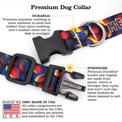Buttonsmith Holes Custom Dog Collar - Made in USA
