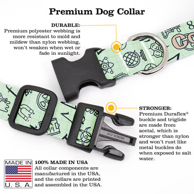 Buttonsmith STEM Custom Dog Collar - Made in USA