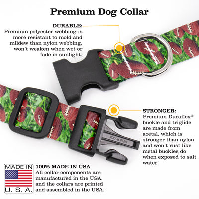 Football Dog Collar - Made in USA