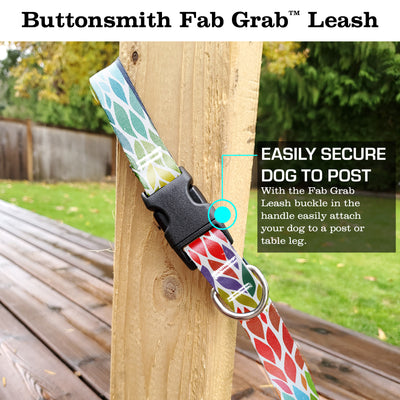 Color Leaves Fab Grab Leash - Made in USA