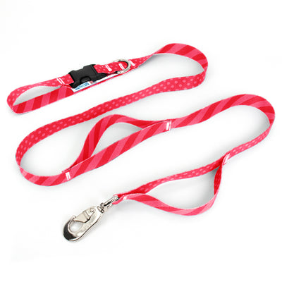Pink Dots Fab Grab Leash - Made in USA