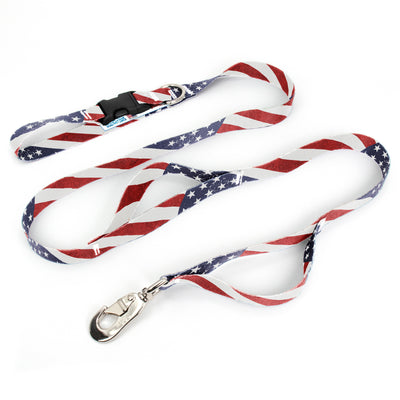 Flags Old Glory Fab Grab Leash - Made in USA