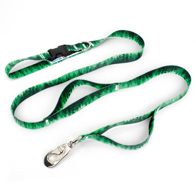 Green Trees Fab Grab Leash - Made in USA