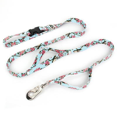 Hiroshige Cherry Blossoms Fab Grab Leash - Made in USA
