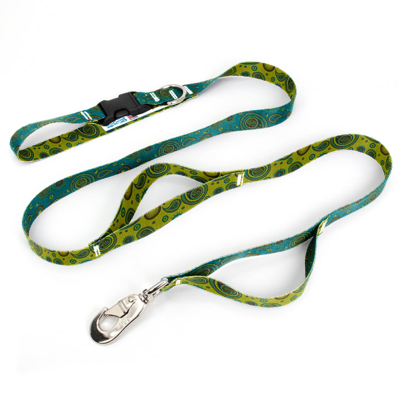Paisley Fab Grab Leash - Made in USA