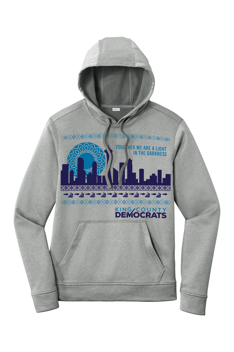 King County Democrats Hoodie - Buttonsmith Inc.