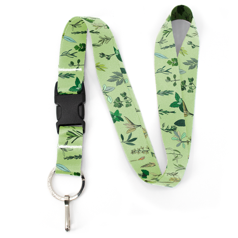 Herbarium Premium Lanyard - with Buckle and Flat Ring - Made in the USA